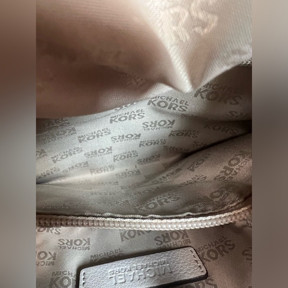 Michael Kors Pebbled Leather Clutch with Removable Strap - Picture 13 of 16